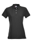 Preview: Damen Stretch Premium Polo, schwarz